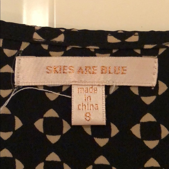 Skies are Blue patterned dress S - Picture 2 of 3